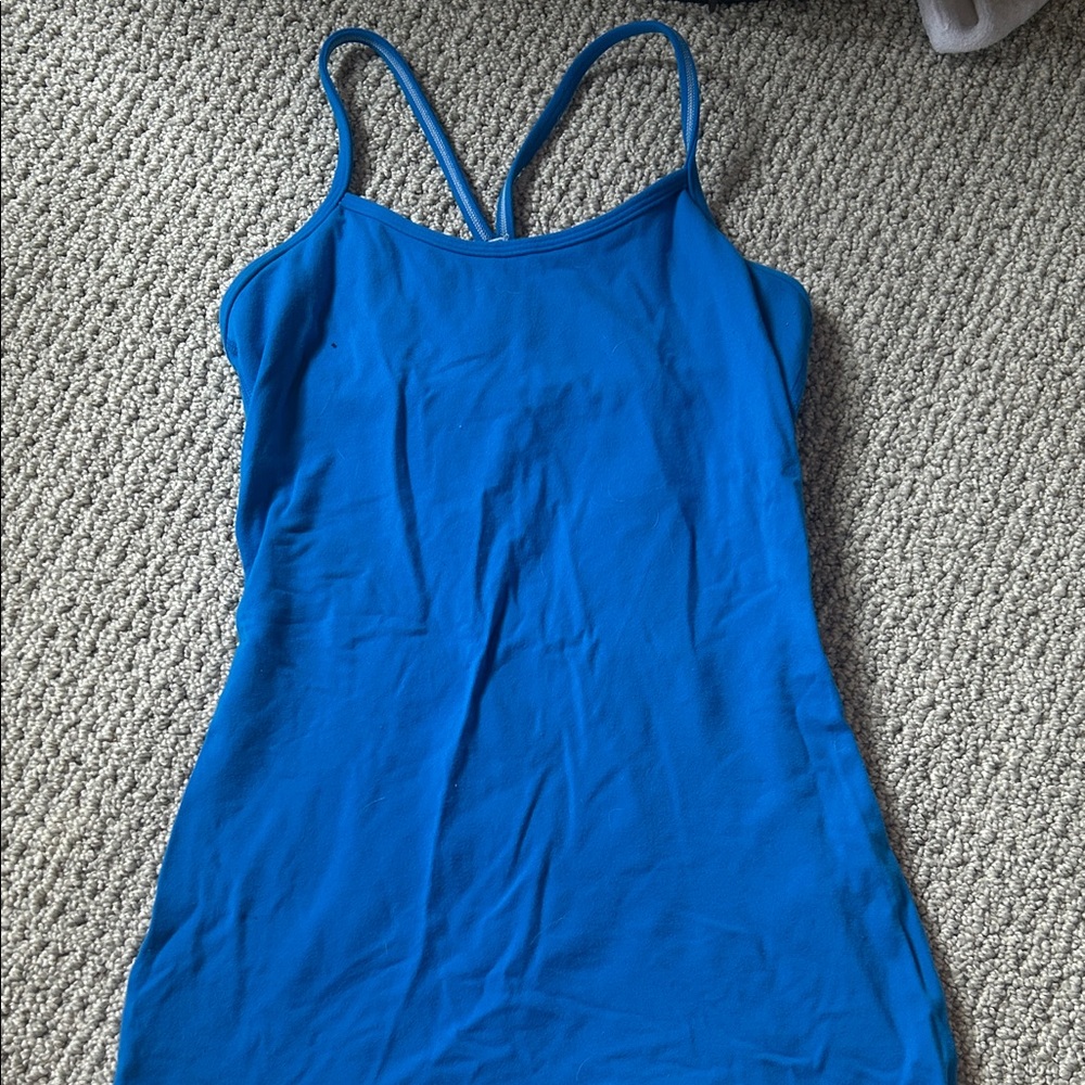 lululemon athletica Vibrant Blue Camisole